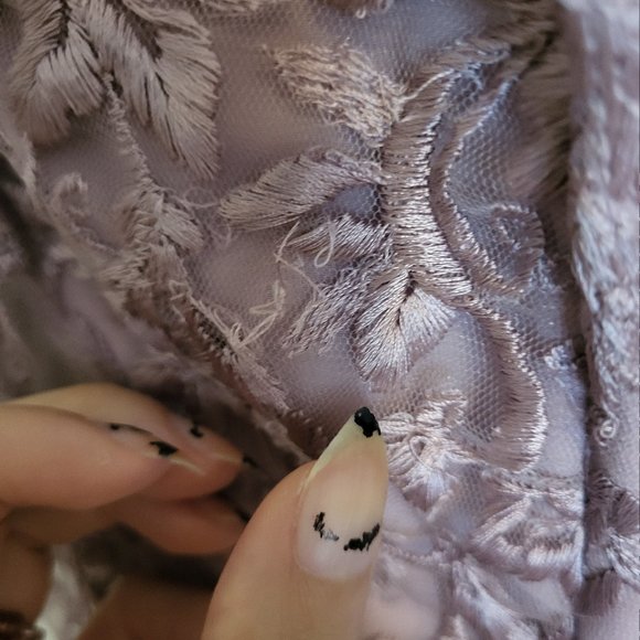 Morilee Chiffon Desert Rose gown - Picture 4 of 16